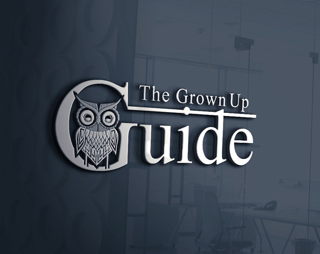 The Grown Up Guide Owl Logo Design by A.STUDIO