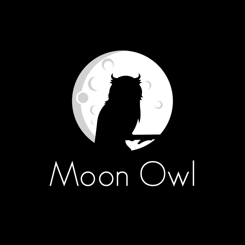 Moon Owl Logo Design
