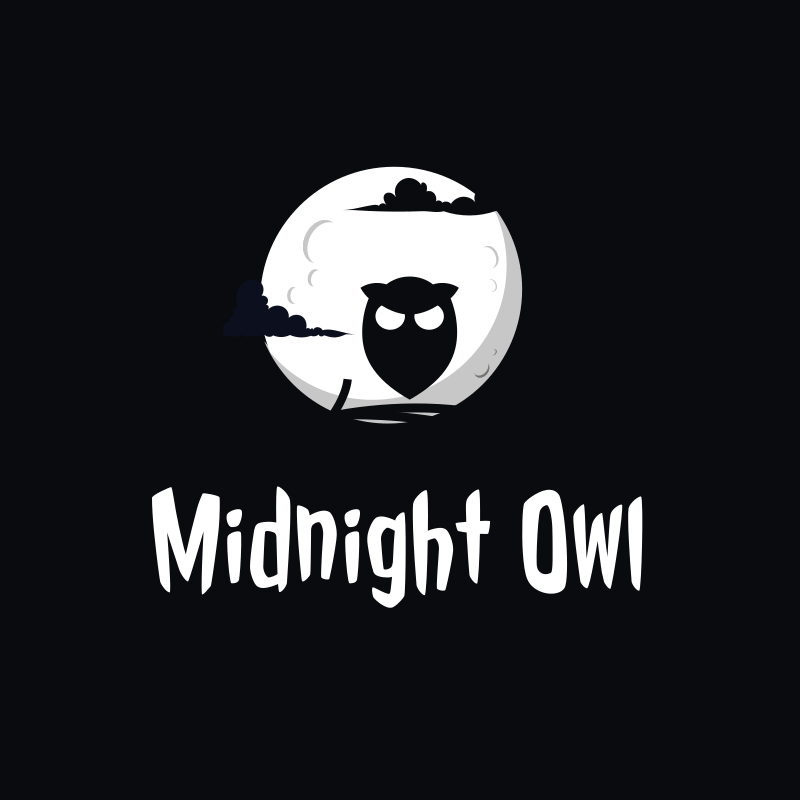 Midnight Owl Logo Design