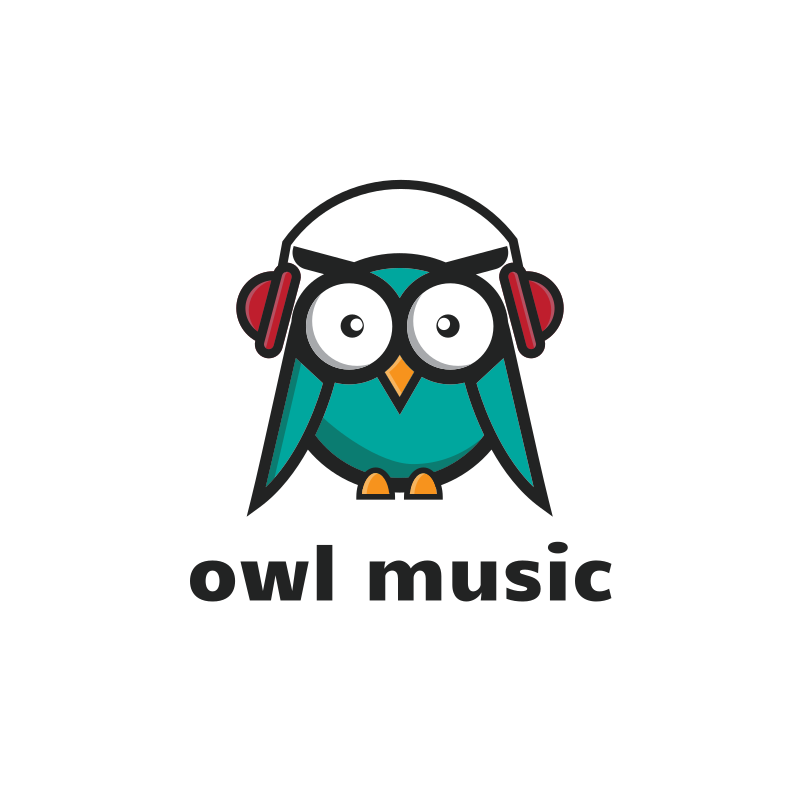 Owl Music Logo Design