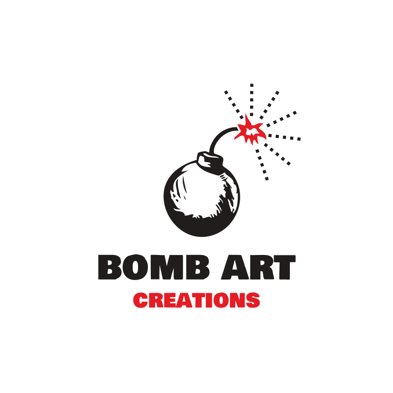 Bomb Art Creations YouTube Logo Design