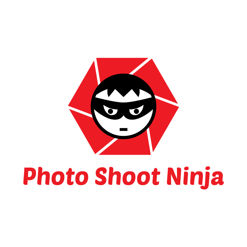 YouTube Photo Shoot Ninja Logo Design