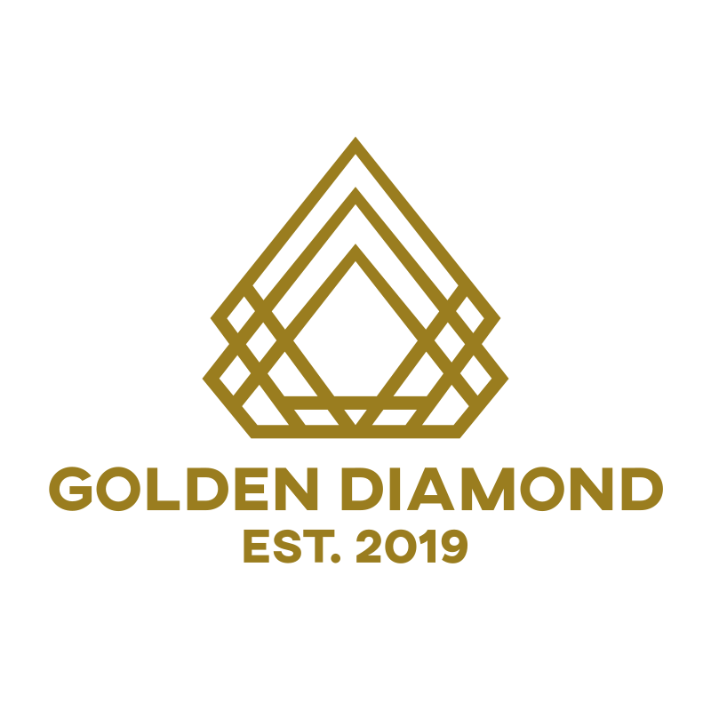 Diamond logo, Logo Diamond, Luxury noble diamond gold flag, gold Coin,  text, service png | PNGWing