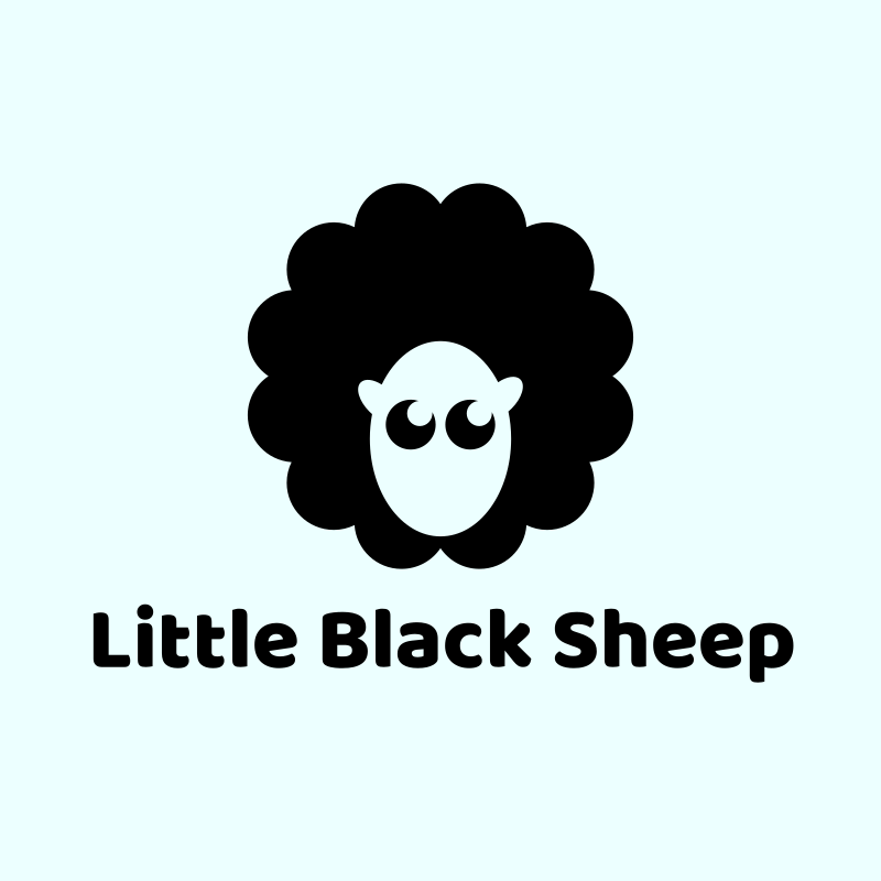 Cute Little Black Sheep