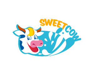 Cow Logo Design by Mypen