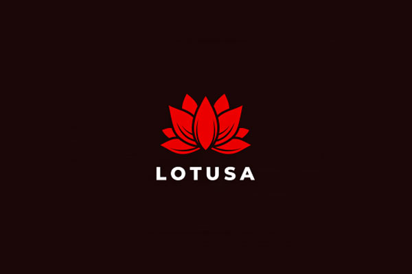 Flower Logo Design by Aistikart