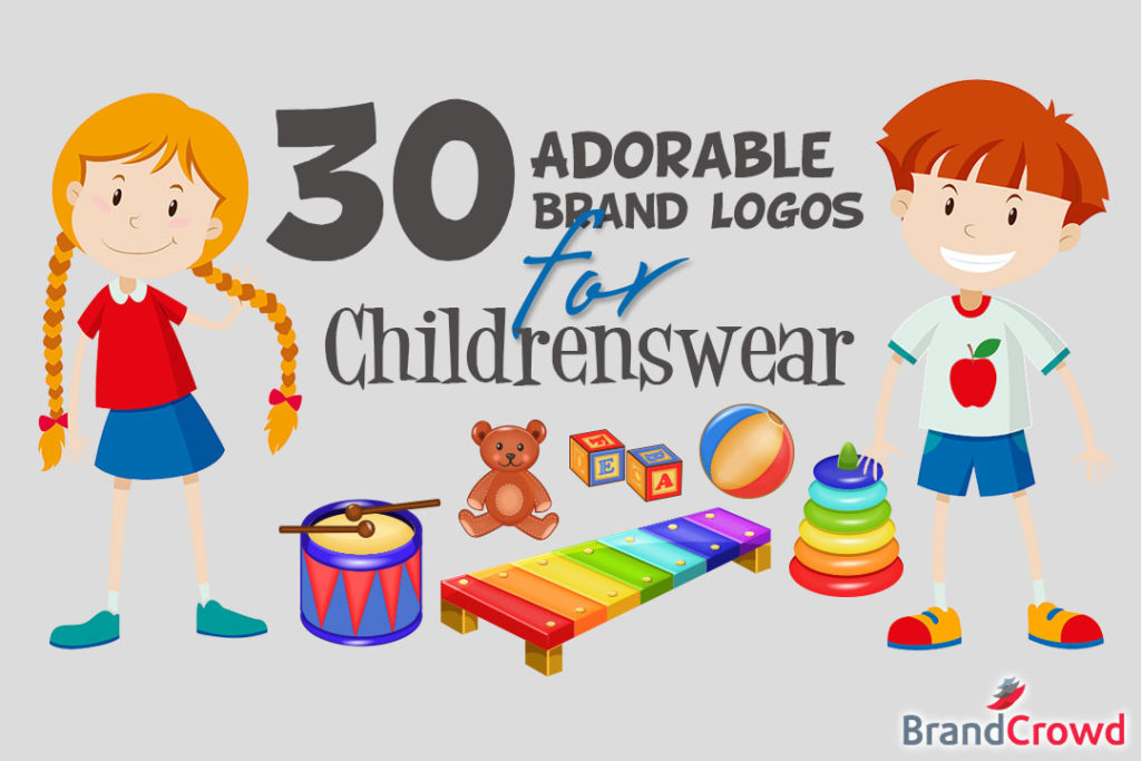 30 Adorable Brand Logos for Childrenswear | BrandCrowd blog