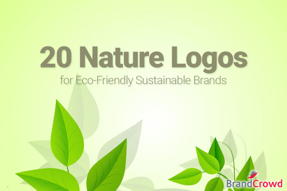 20 Nature Logos for EcoFriendly Sustainable Brands BrandCrowd blog