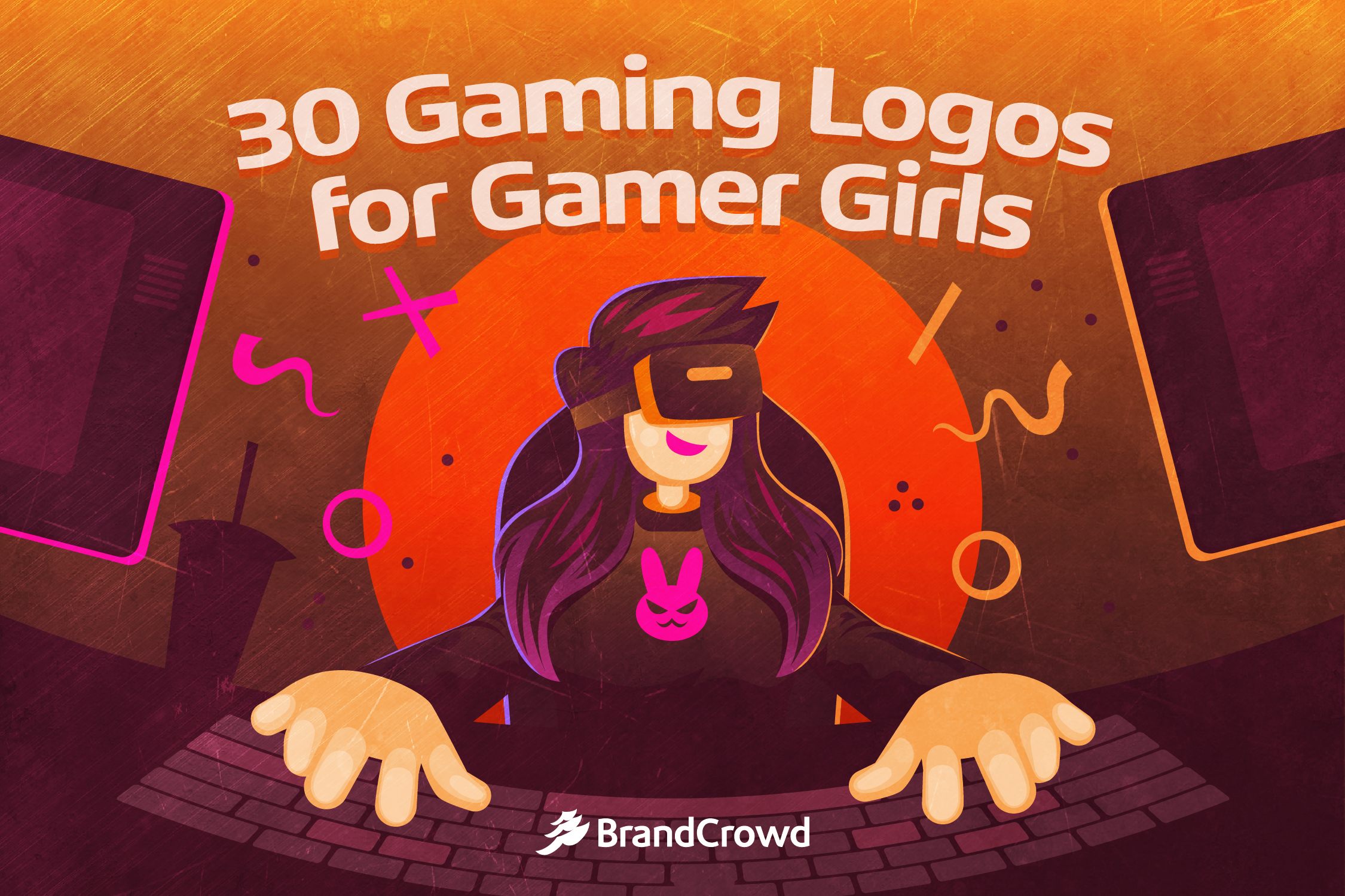 30 Gaming Logos For Gamer Girls Brandcrowd Blog