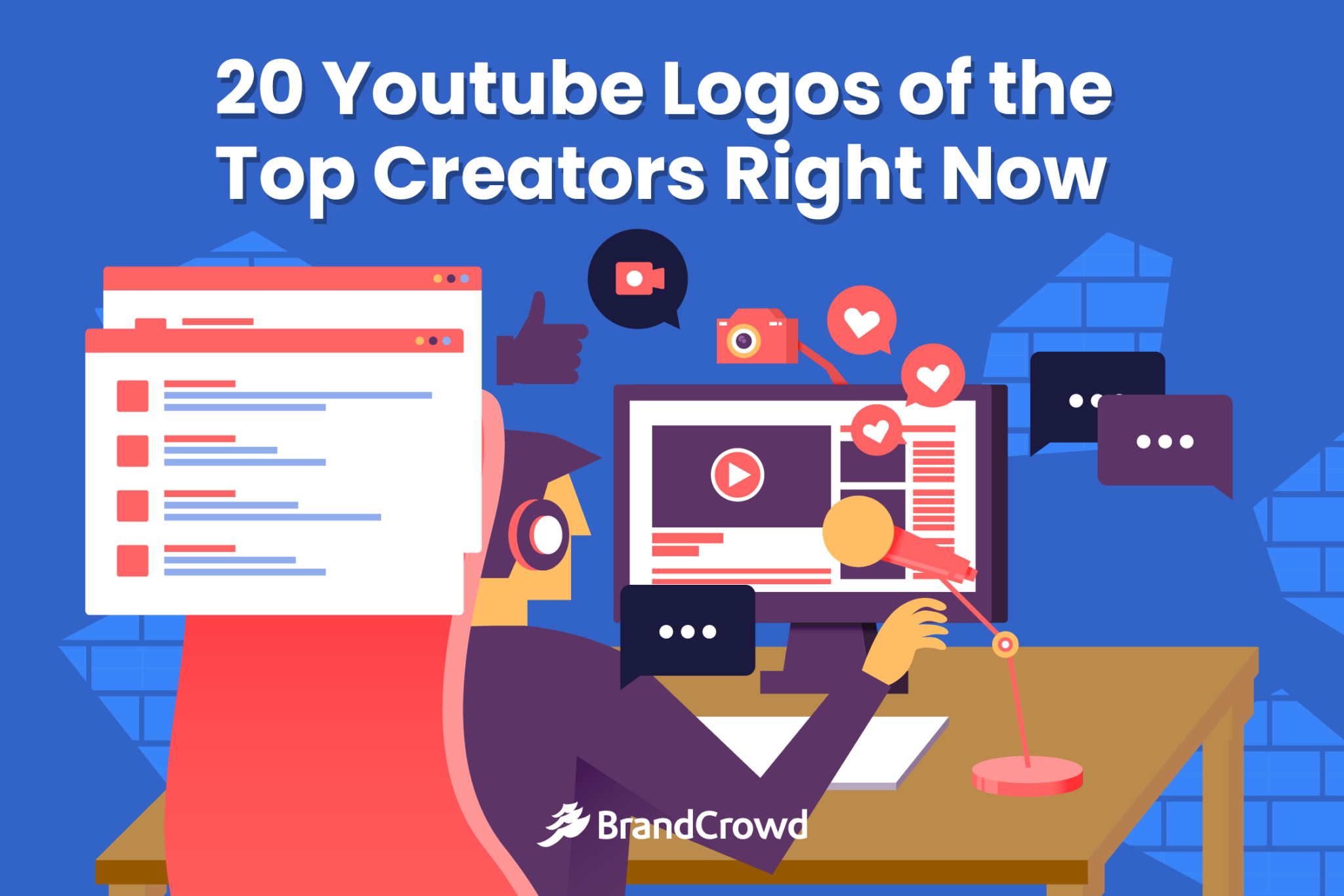 20 Youtube Logos of the Top Creators Right Now | BrandCrowd blog