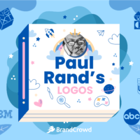the-header-is-color-blue-with-the-header-featuring-the-blog-title-paul-rands-logos-and-a-photo-of-the-iconic-designer