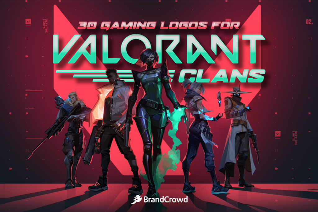 30 Gaming Logos for Valorant Clans BrandCrowd blog