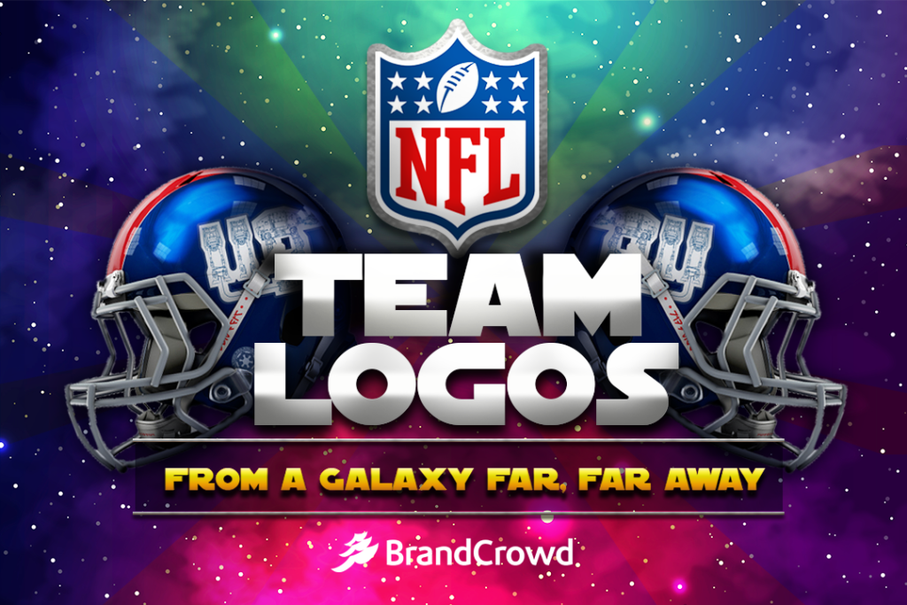 NFL Team Logos from a Galaxy Far, Far Away