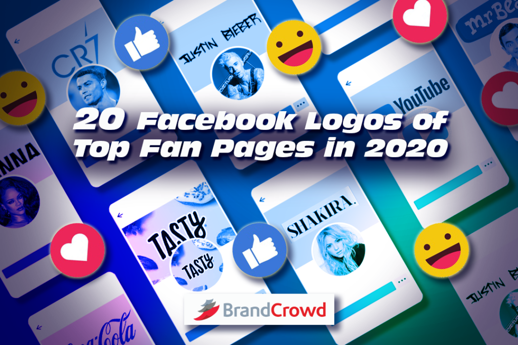 20 Facebook Logos of Top Fan Pages in 2020