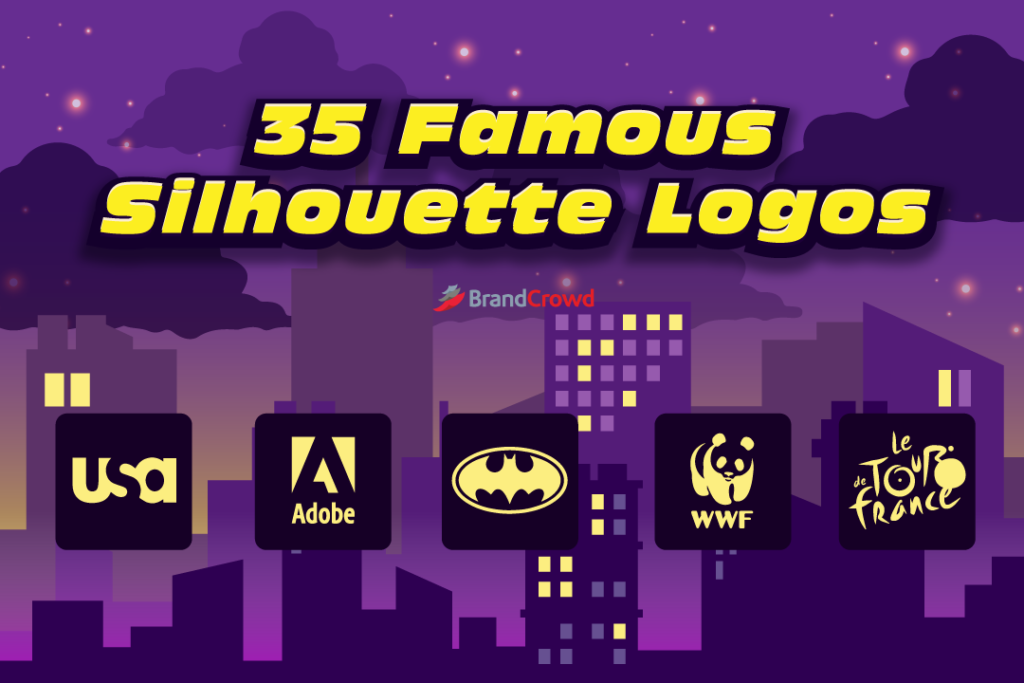 35 Famous Silhouette Logos
