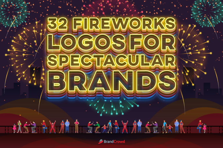 32 Fireworks Logos for Spectacular Brands