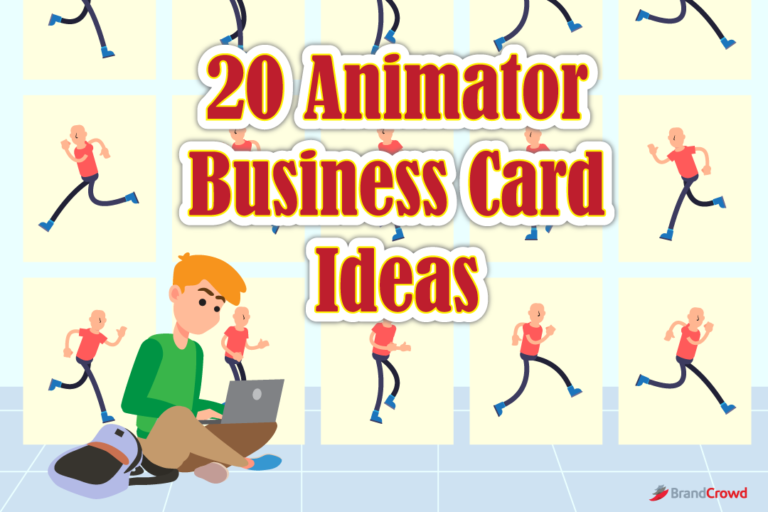 20 Animator Business Card Ideas