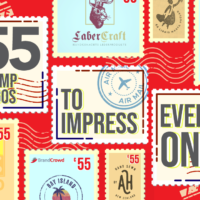 the-header-features-various-stamps-featuring-different-logos-with-the-blog-title-typography-in-the-center