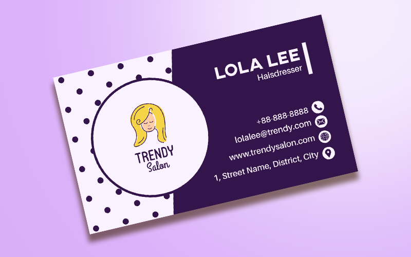 30 Hairstylist Business Card Ideas for Beauty Brands | BrandCrowd blog