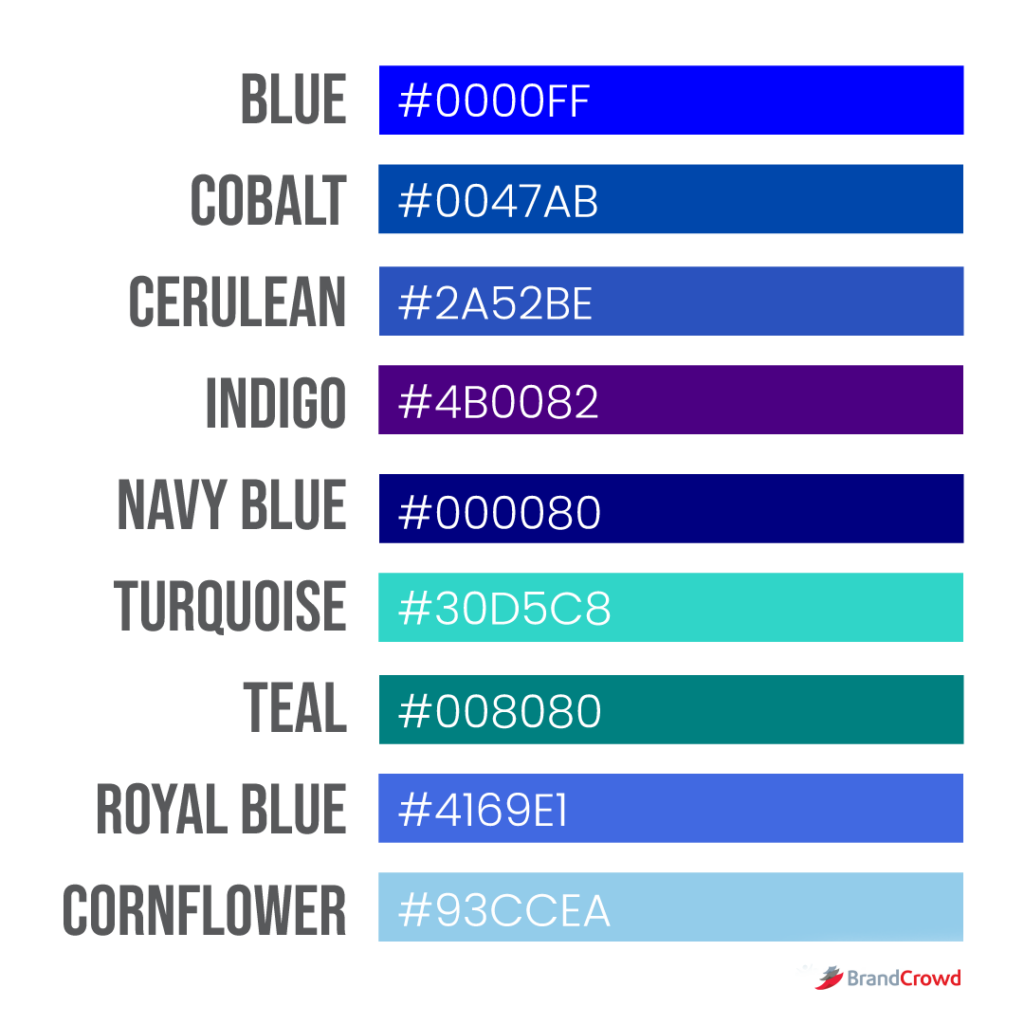 What does the color navy blue mean? - 99designs