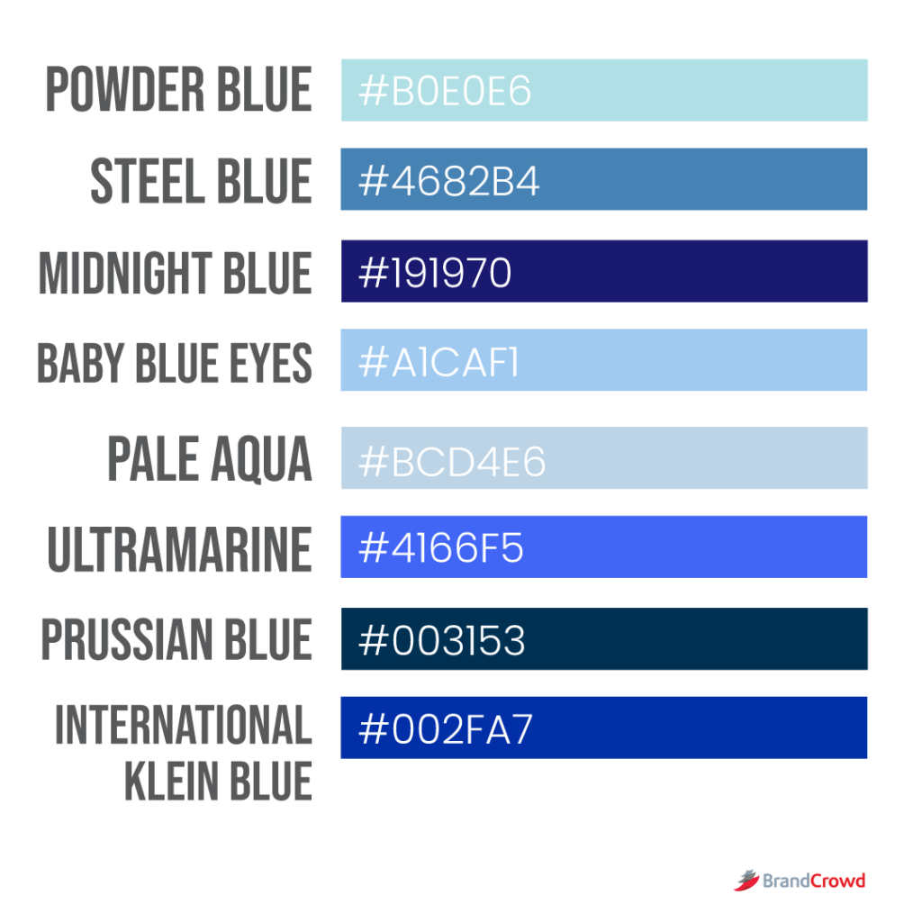 All About Color Powder Blue (Codes, Meaning and Pairings