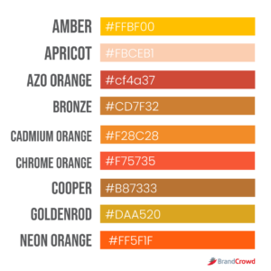 The Color Orange | Meaning & Psychology | BrandCrowd blog