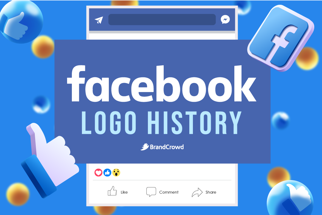 Facebook Logo History BrandCrowd Blog Facebook Logo History BrandCrowd Blog