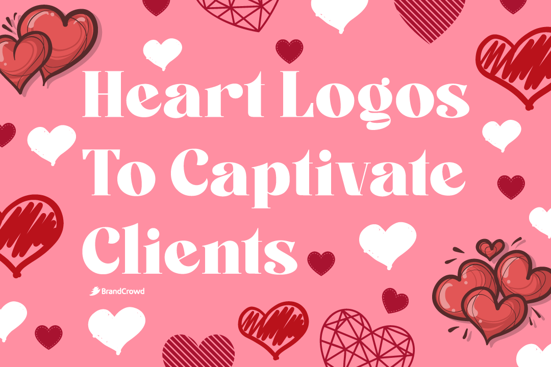Heart logo template Love logo icon vector design V7