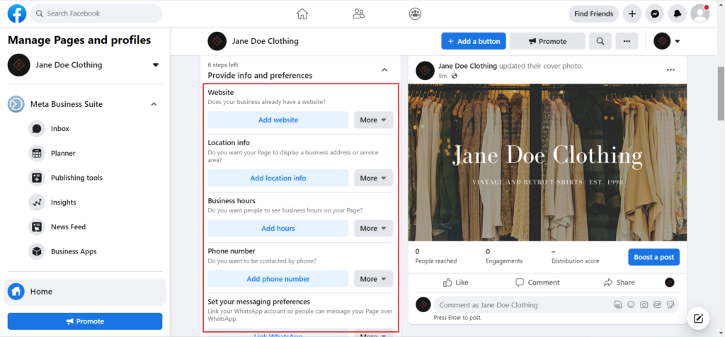 How to Create a Facebook Business Page in 6 Steps