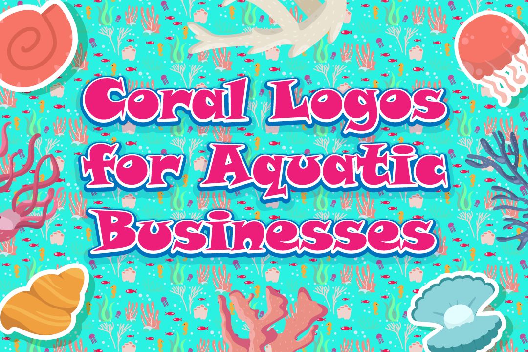 Dive into Design: 69 Top Coral Logos for Aquatic Businesses