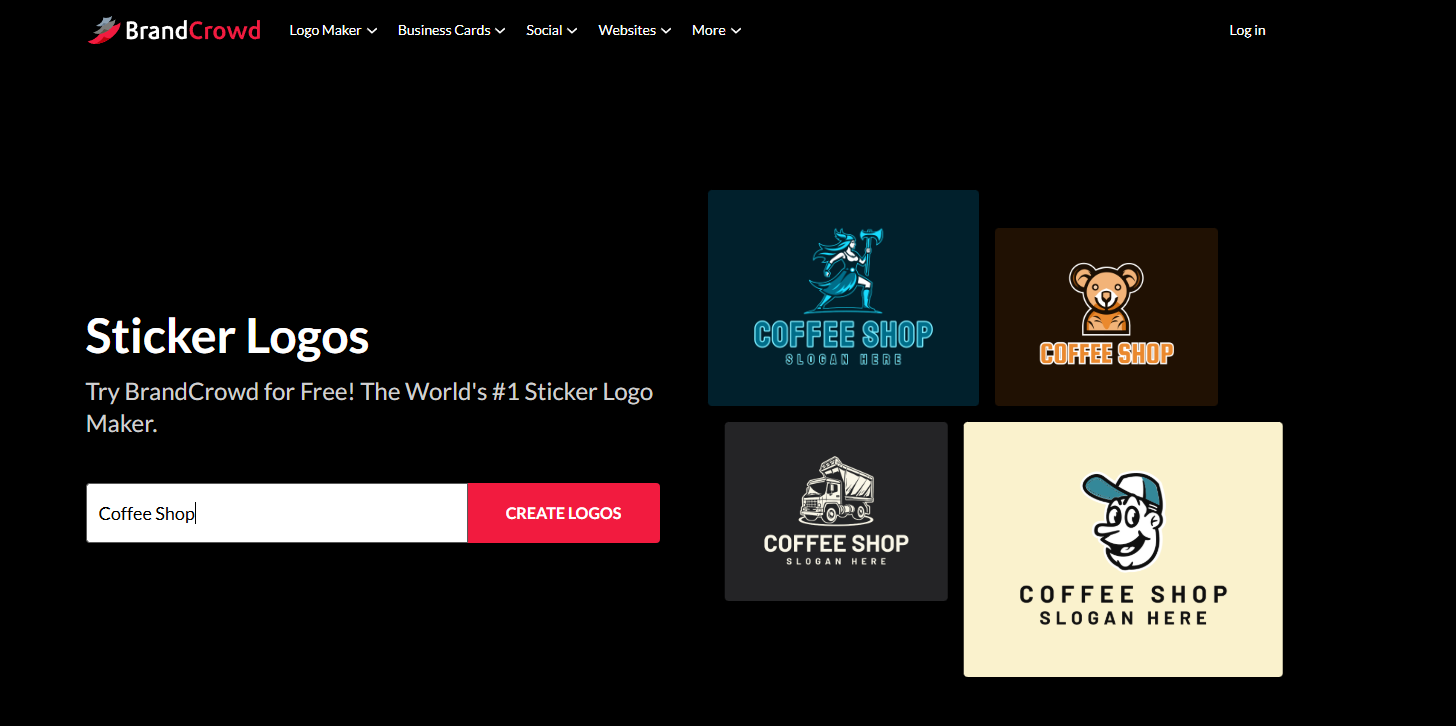 Logo Trends 2025: Sticker Logos | BrandCrowd blog