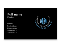 business card preview
